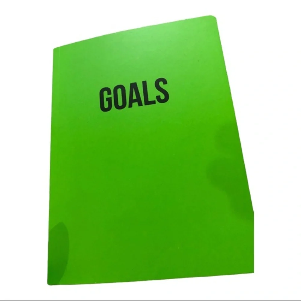 2-pack Goals‎ and Ideas notebook planners new